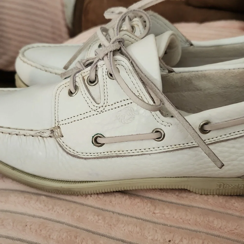 Dexter leather deck shoes